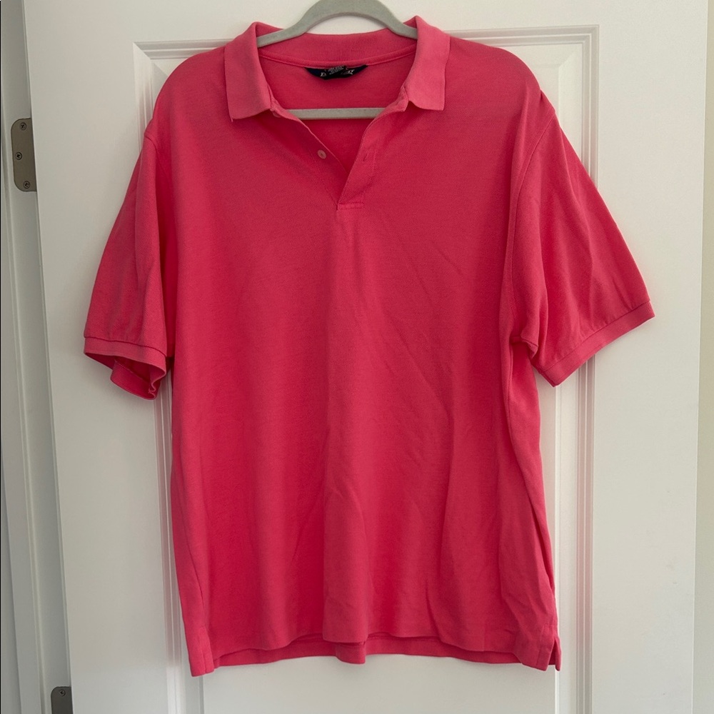 Men’s Lands End Collard Tee